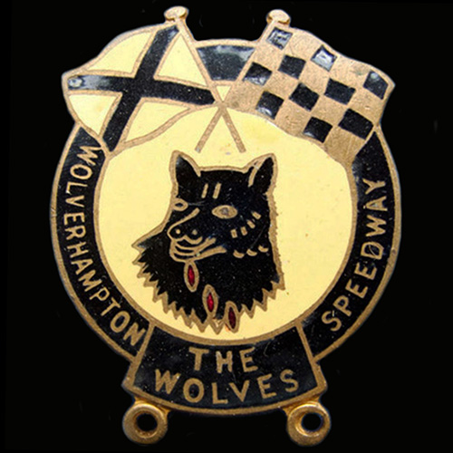 Wolverhampton Speedway pin badge 