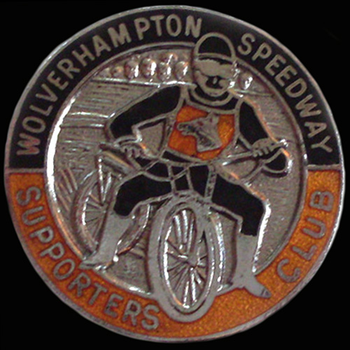 Wolverhampton Speedway pin badge 
