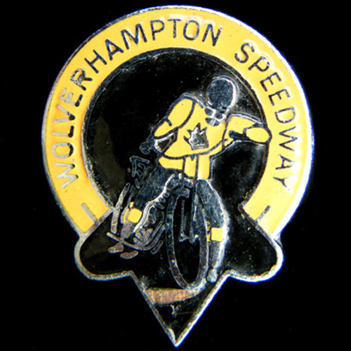 Wolverhampton Speedway pin badge 