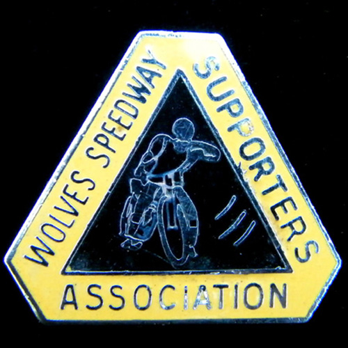 Wolverhampton Speedway pin badge 