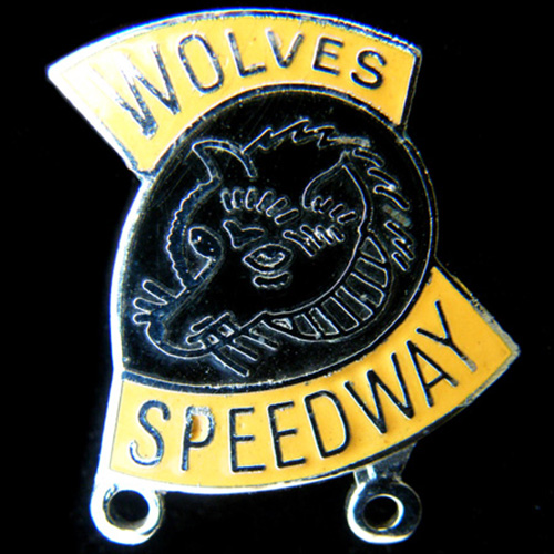 Wolverhampton Speedway pin badge 