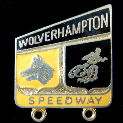 Wolverhampton Speedway pin badge 