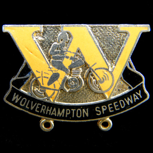 Wolverhampton Speedway pin badge 