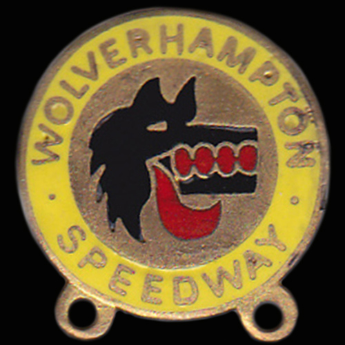 Wolverhampton Speedway pin badge 