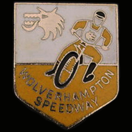 Wolverhampton Speedway pin badge 