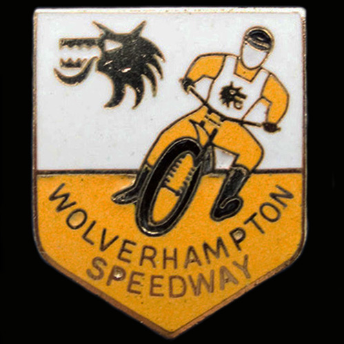 Wolverhampton Speedway pin badge 