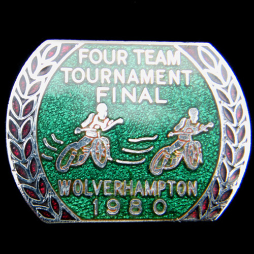 Wolverhampton Speedway pin badge 