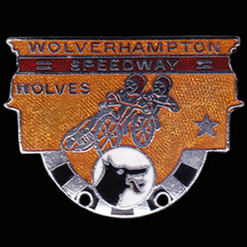 Wolverhampton Speedway pin badge 