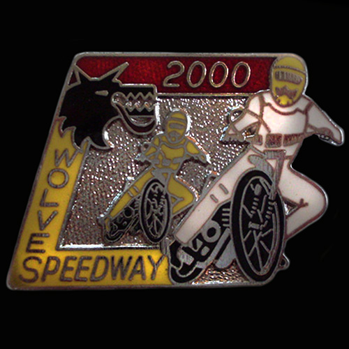 Wolverhampton Speedway pin badge 