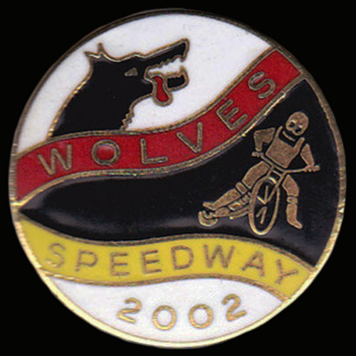 Wolverhampton Speedway pin badge 