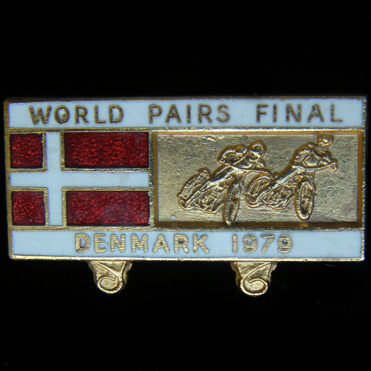 Speedway World Pairs Final Lapel badge