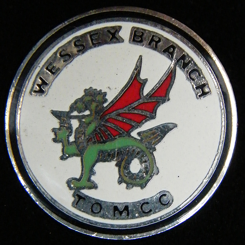 Wyvern Rally pin badge