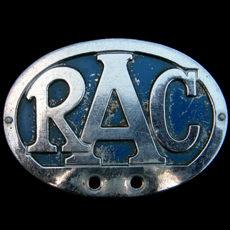 Royal Automobile Club Private Goods Vehicle Section Type 3 