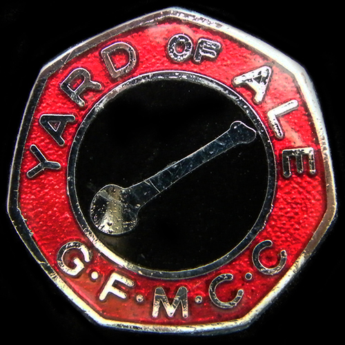Yard of Ale Rally pin badge