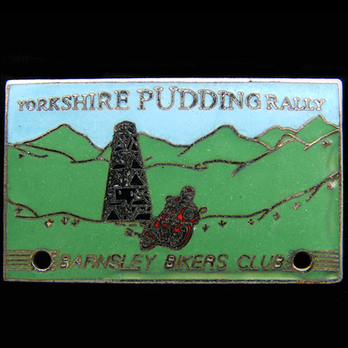 Yorkshire Pudding Rally pin badge