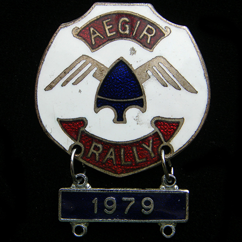 Aegir Rally pin badge