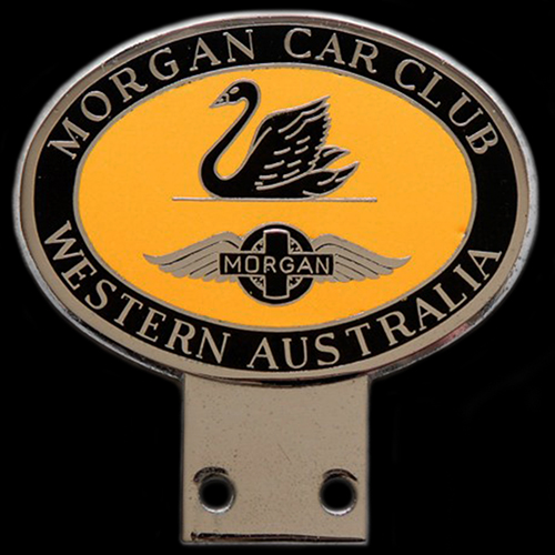 Morgan Car Club Western Australia car badge