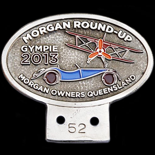 Morgan Owners Club Queensland (Australia) Car Badge