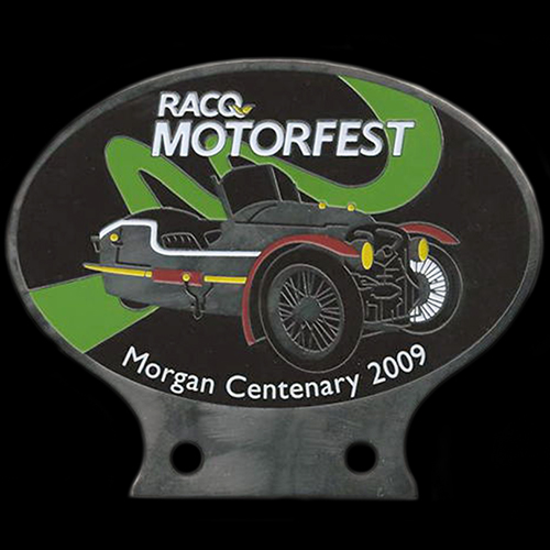 Morgan RACQ car badge