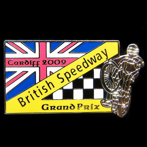 British Speedway Grand Prix Pin Badge