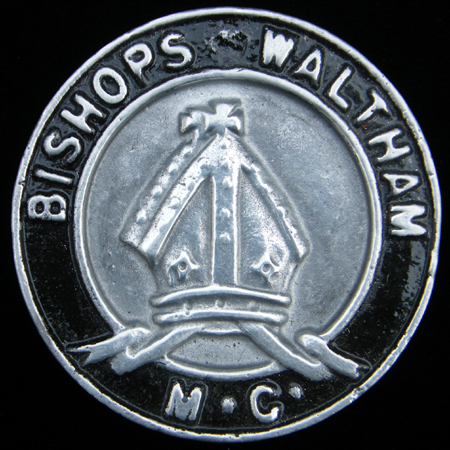 Bishops Waltham Motor Club Car Badge 