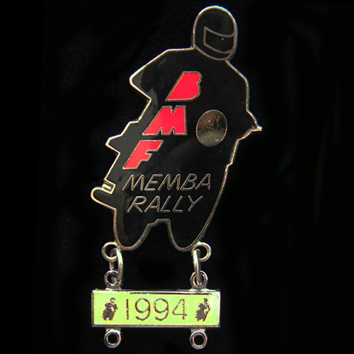British Motorcyclists Federation Lapel Badge