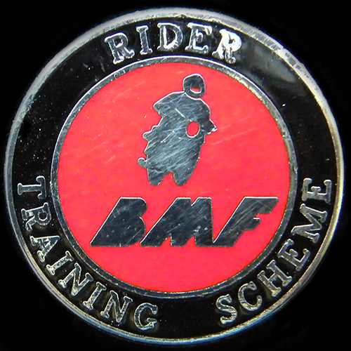 British Motorcyclists Federation Lapel Badge