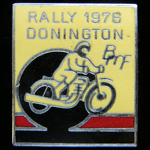 British Motorcyclists Federation Lapel Badge