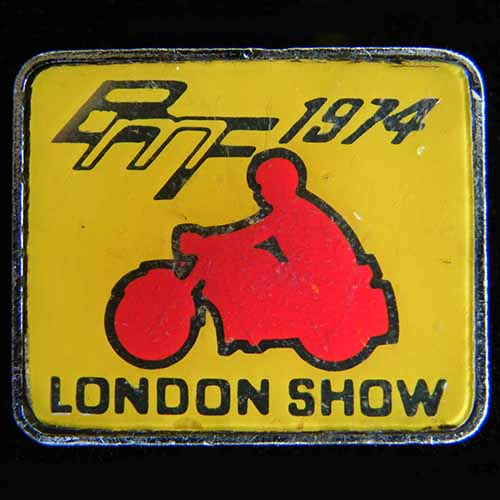 British Motorcyclists Federation Lapel Badge