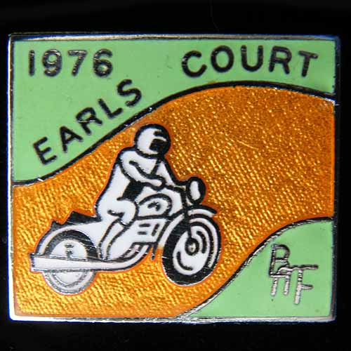 British Motorcyclists Federation Lapel Badge