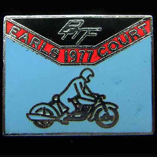 British Motorcyclists Federation Lapel Badge
