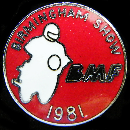 British Motorcyclists Federation Lapel Badge