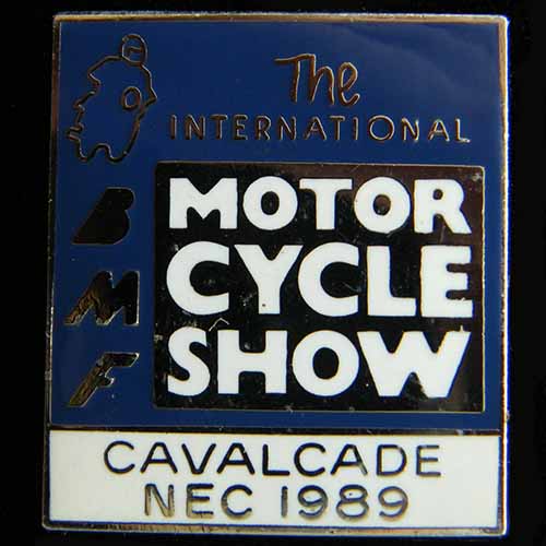 British Motorcyclists Federation Lapel Badge