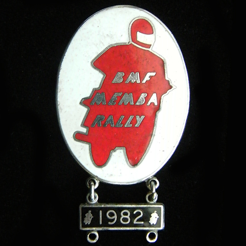 British Motorcyclists Federation Lapel Badge