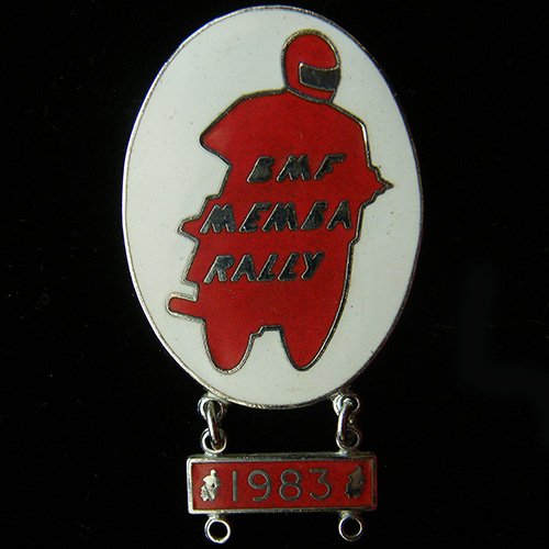 British Motorcyclists Federation Lapel Badge