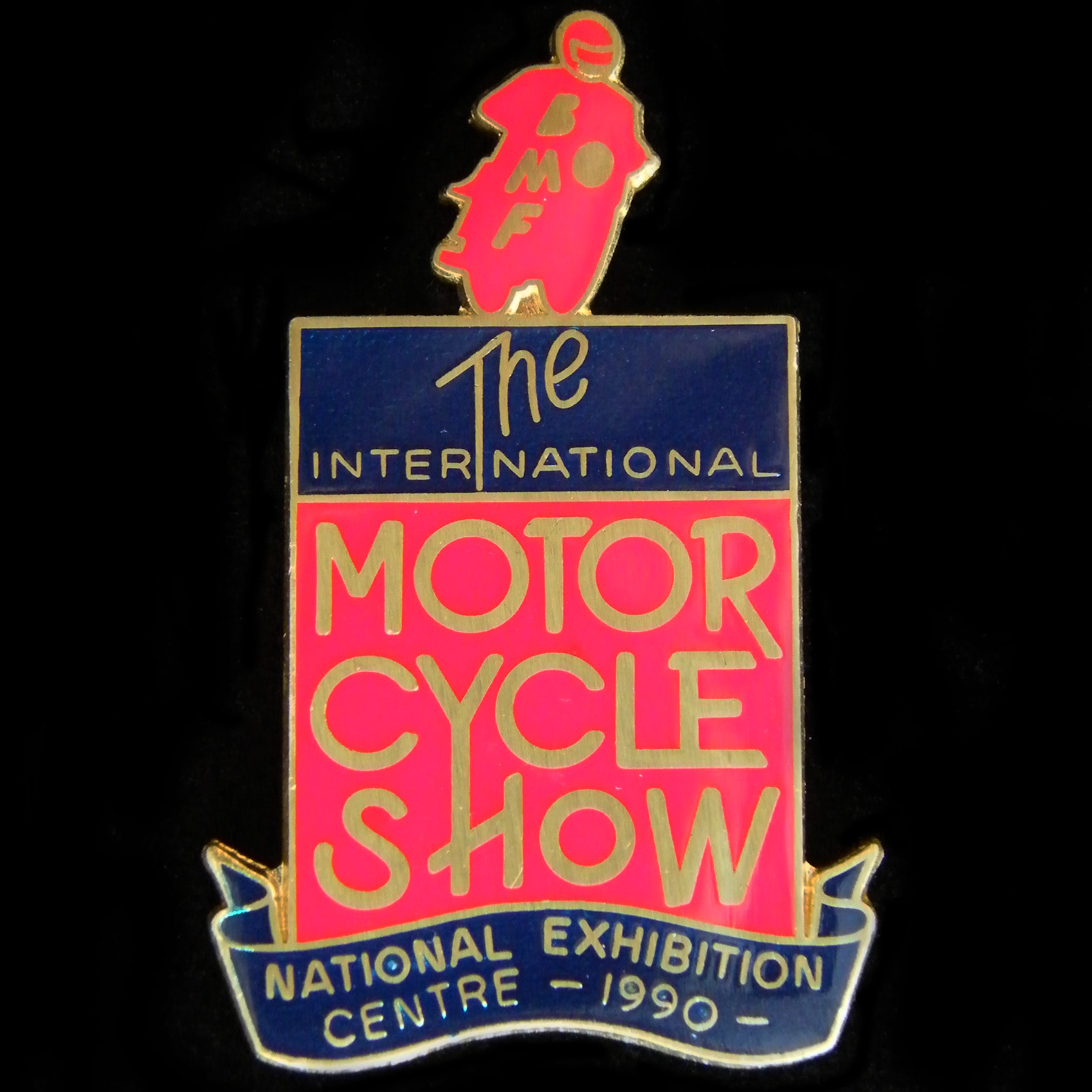 British Motorcyclists Federation Lapel Badge