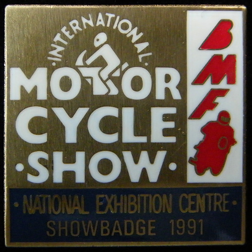 British Motorcyclists Federation Lapel Badge