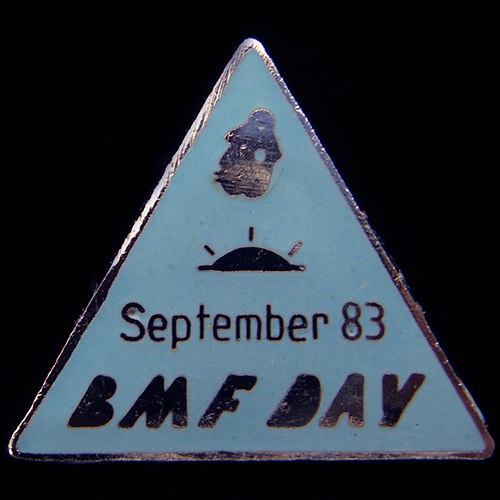 British Motorcyclists Federation Lapel Badge