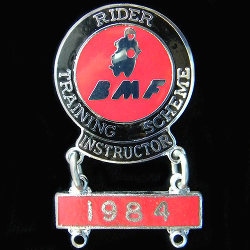 British Motorcyclists Federation Lapel Badge