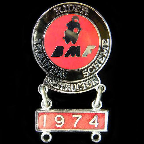 British Motorcyclists Federation Lapel Badge