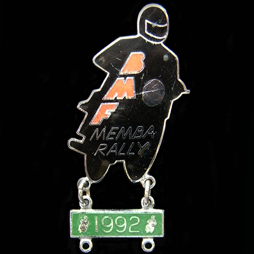 British Motorcyclists Federation Lapel Badge