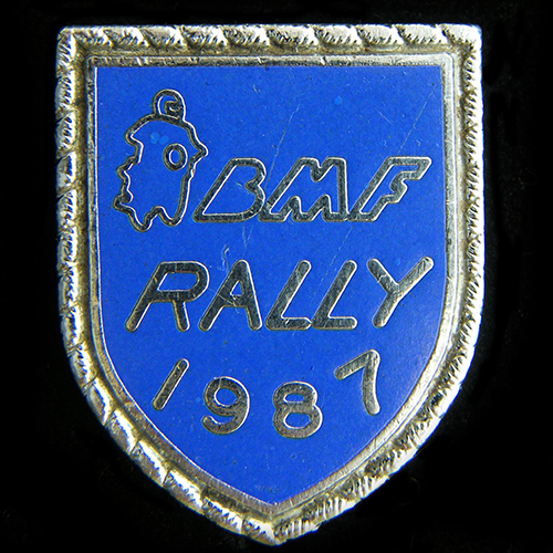 British Motorcyclists Federation Lapel Badge