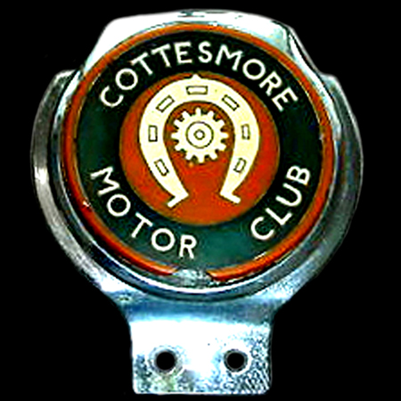 Cottesmore Motor club Car Badge