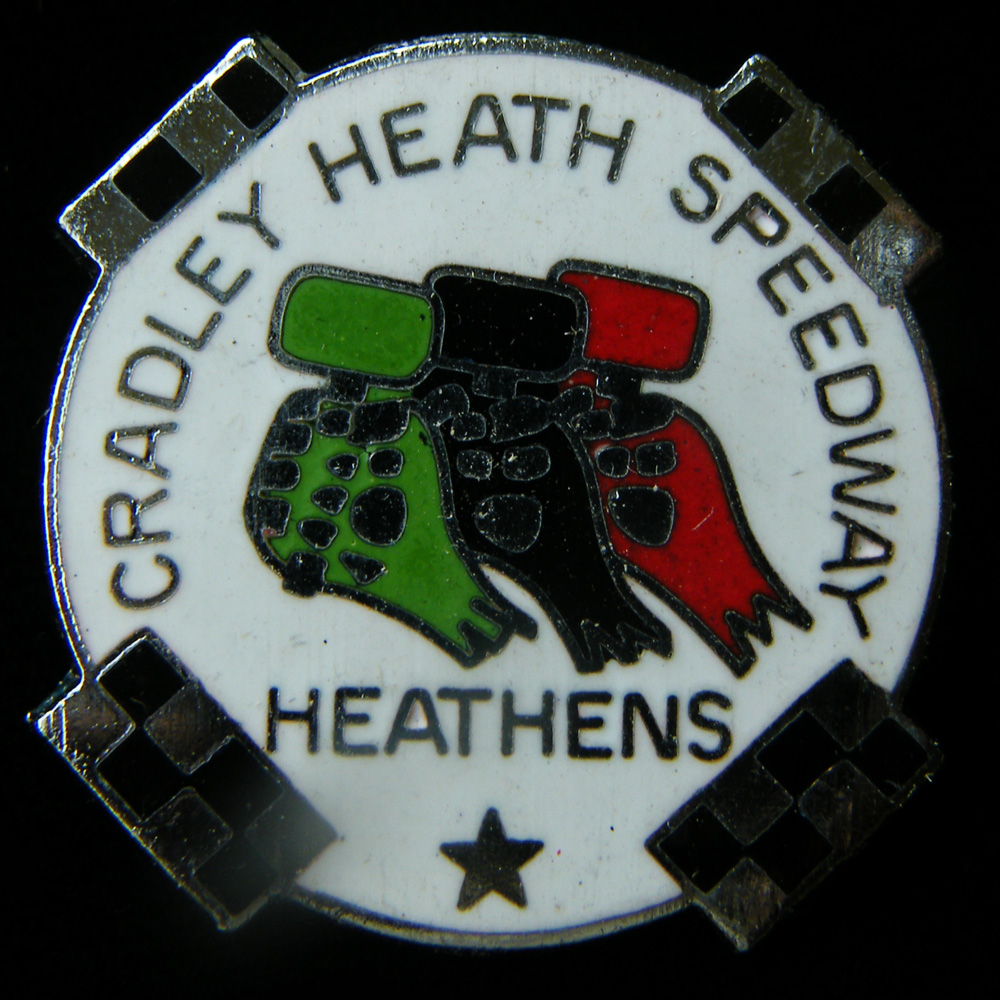 Cradley Heath Speedway pin badge