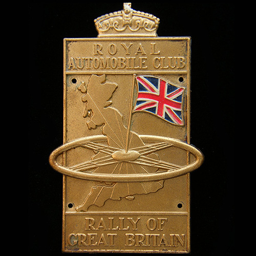 Royal Automobile Club Rally of Great Britain badge