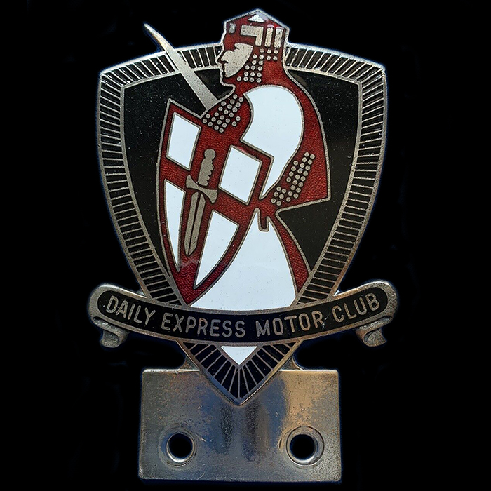 Daily Express Motor Club car badge