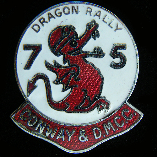 Dragon Rally pin badge