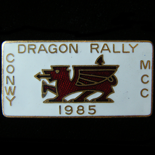 Dragon Rally pin badge