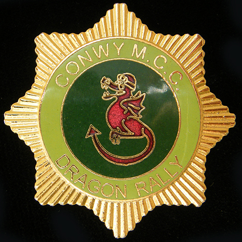 Dragon Rally pin badge