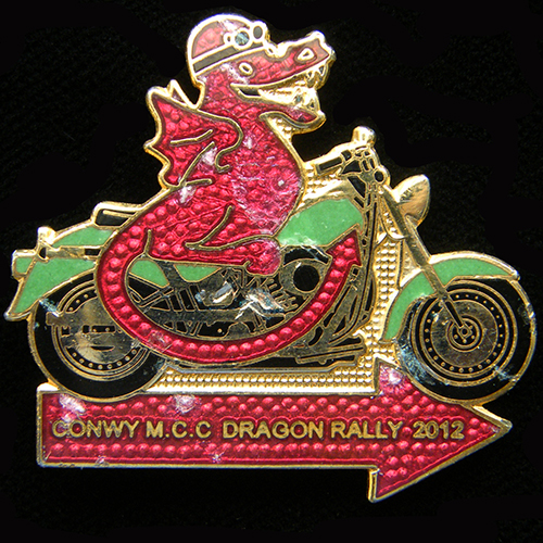 Dragon Rally pin badge